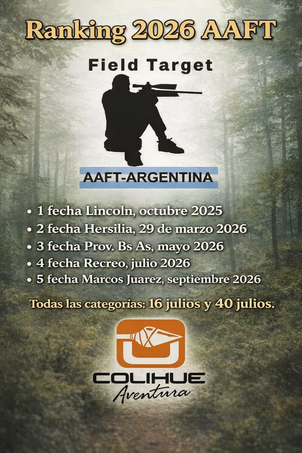 RANKING 2026 y Montos y formas de pago Cuota 2026